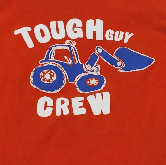 OshKosh B'gosh Orange Tough Guy Crew - Picture 4 of 4